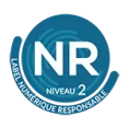 Logo du label Numérique Responsable de niveau 2